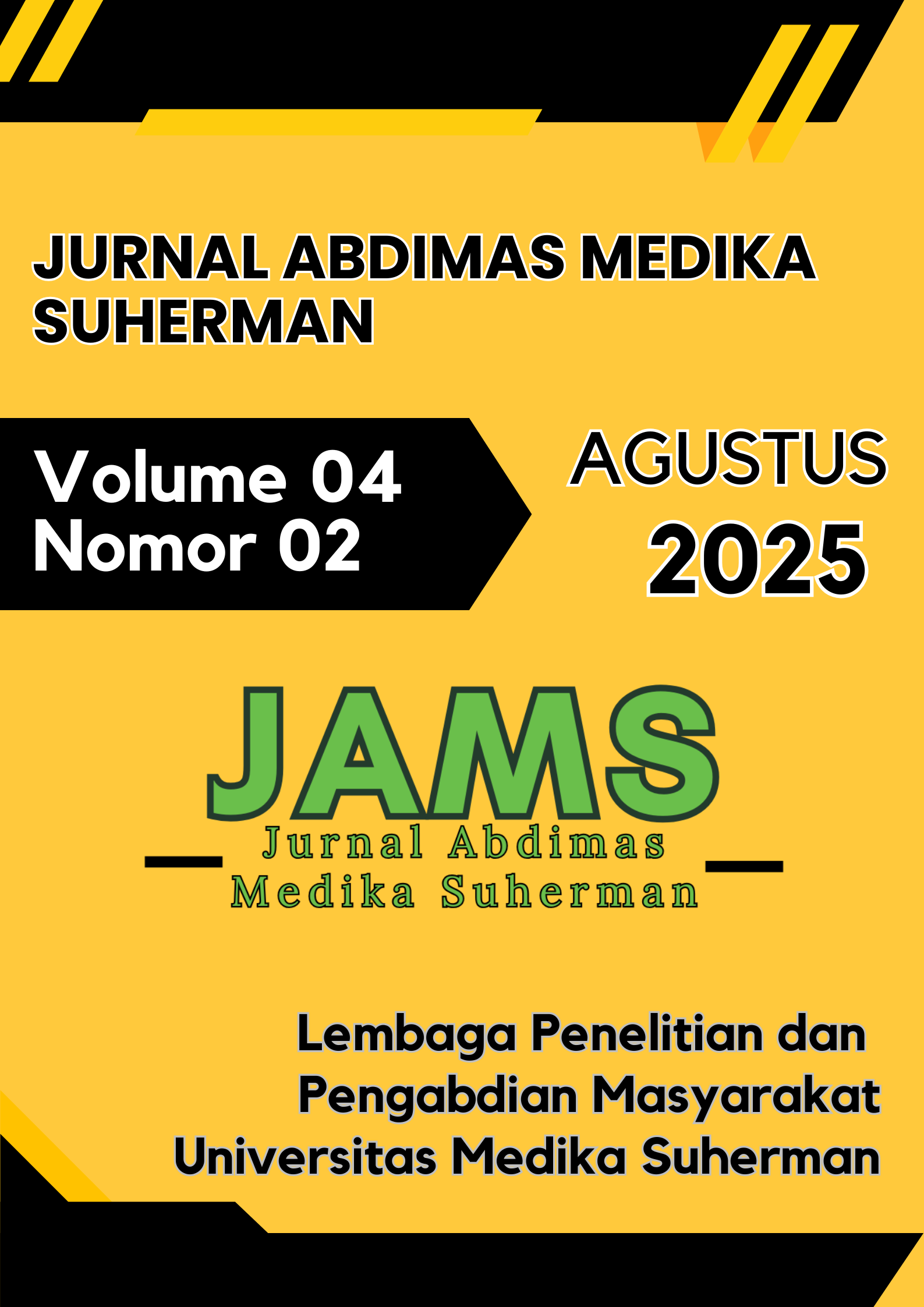 					View Vol. 4 No. 02 (2025): Jurnal Abdimas Medika Suherman
				